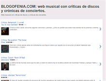 Tablet Screenshot of blogofenia.com